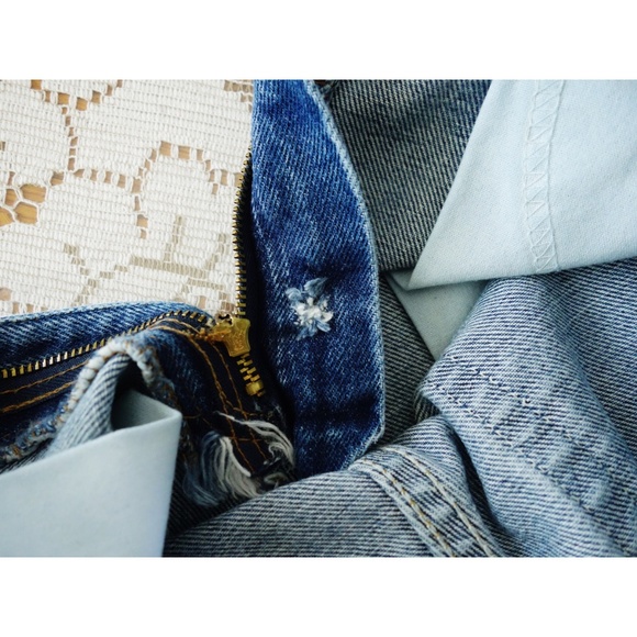 Vtg Levi's 512 Blue High Slim Tapered Jeans fit XS - Picture 6 of 6